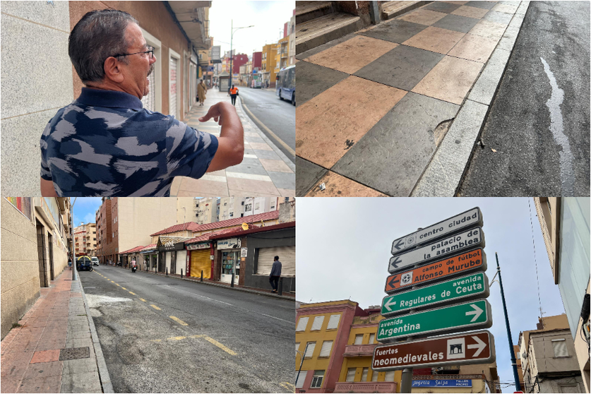 Los vecinos de Had&uacute; siguen sin saber nada sobre la rehabilitaci&oacute;n integral de una de sus v&iacute;as principales anunciada hace ya tres meses _ Daniel Hern&aacute;ndez