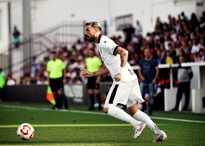 Cristian Rodr&iacute;guez, jugador de la AD Ceuta FC