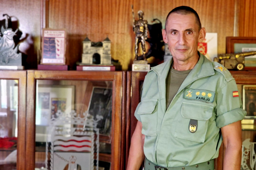 Miguel &Aacute;ngel Jim&eacute;nez Parejo, Coronel del Tercio Duque de Alba 2&ordm; de La Legi&oacute;n / Laura Ortiz