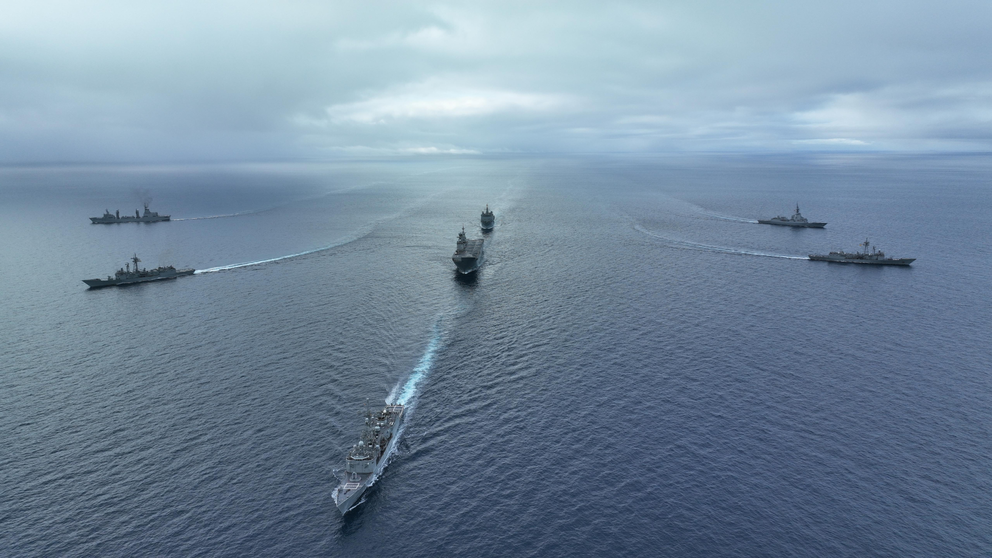 La Armada lidera, en aguas del Estrecho, un ejercicio con presencia internacional 