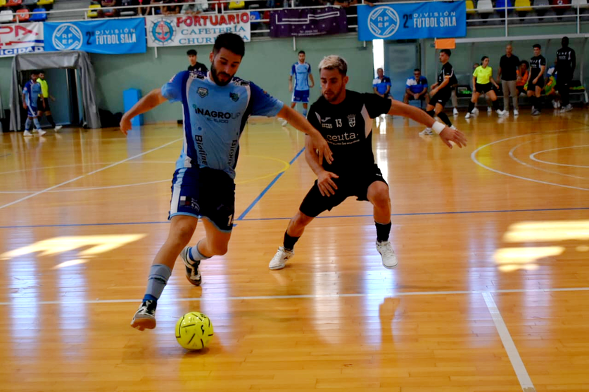 La UA Ceut&iacute; y El Ejido FS empatan en el Molina