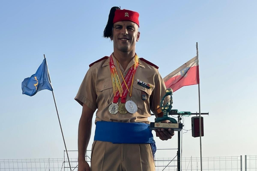 Vilal Ahmed recibe la Medalla de Plata al M&eacute;rito Deportivo