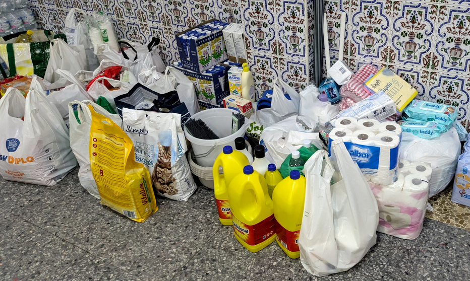Material recopilado con destino a Valencia