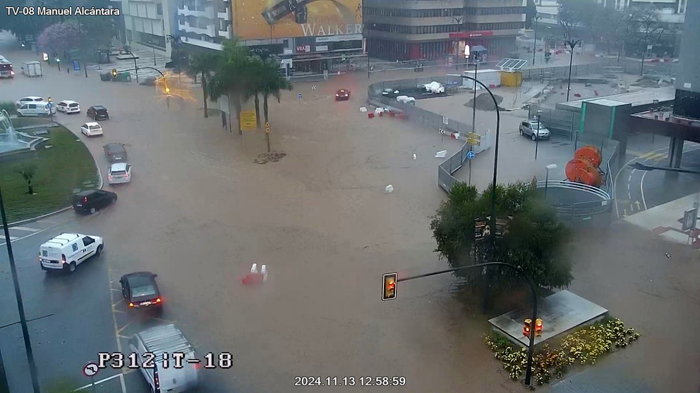 Plaza Manuel Alc&aacute;ntara de M&aacute;laga 