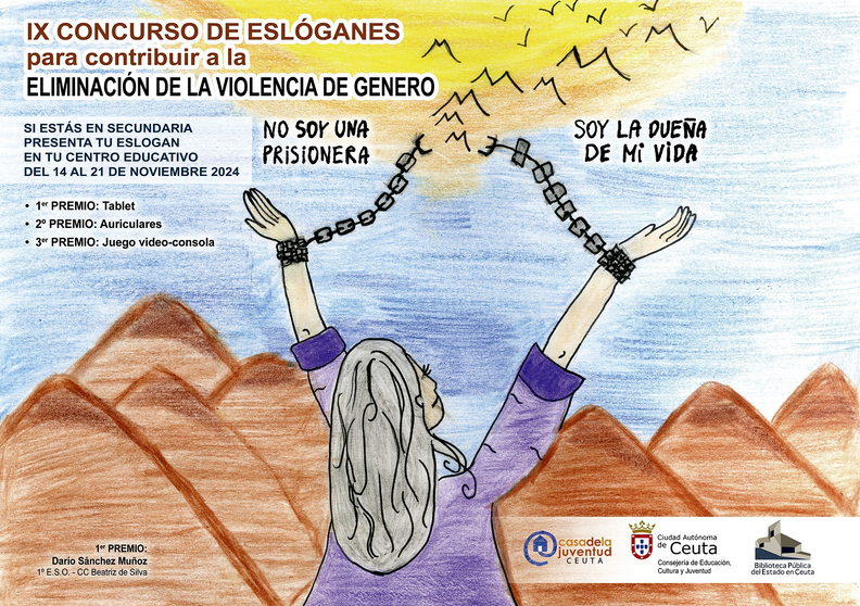 Convocado el 'IX Concurso de Esl&oacute;ganes para contribuir a la eliminaci&oacute;n de la Violencia de G&eacute;nero'