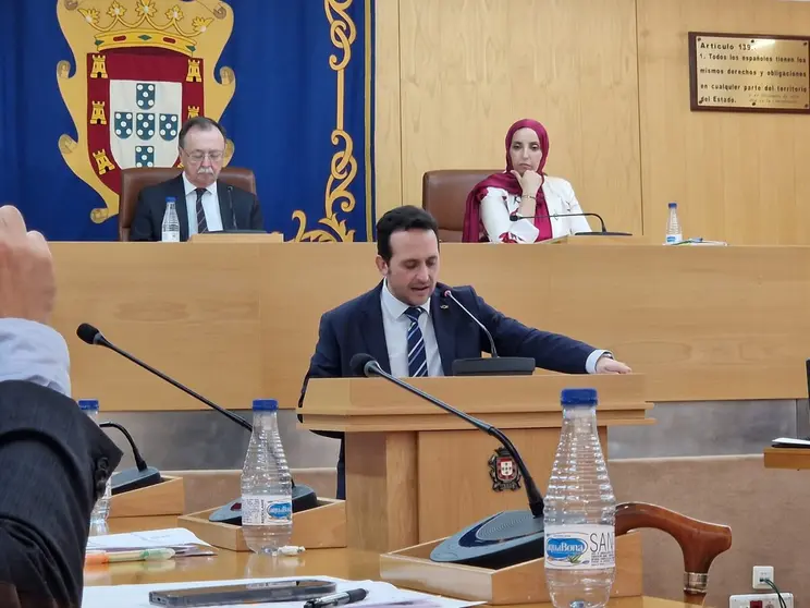 Juan Sergio Redondo en el Pleno