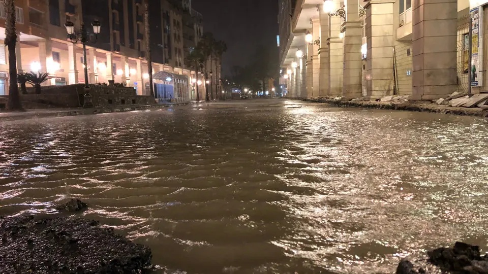  Gran V&iacute;a inundada en marzo de 2018 