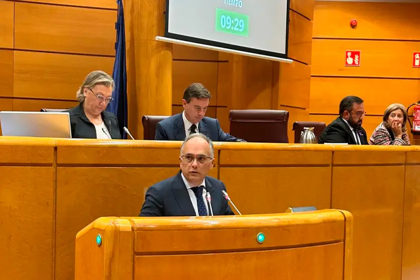 Intervenci&oacute;n de Alberto Gait&aacute;n en el Senado