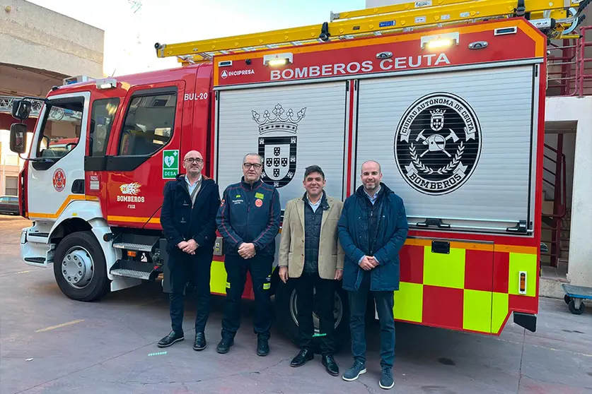 Nuevos camiones de bomberos