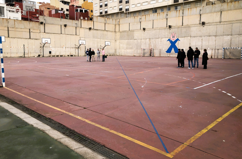 Pista deportiva del IES Clara Campoamor 