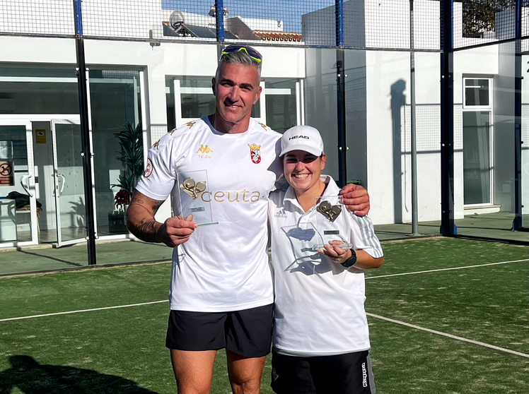 Mariano Catarecha y Adriana Dom&iacute;nguez se llevan el triunfo en el torneo solidario de Casares