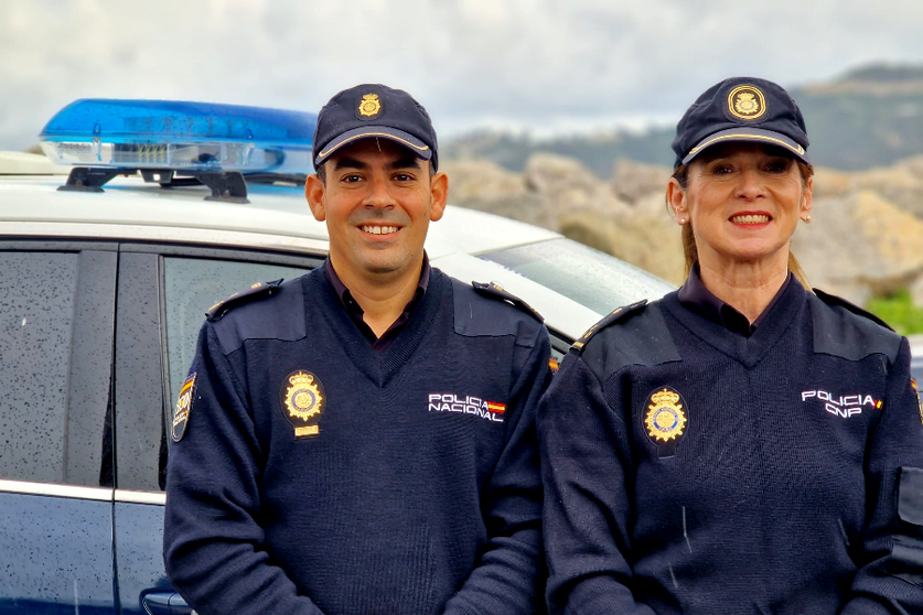 Los integrantes de la Unidad de Participaci&oacute;n Ciudadana de la Polic&iacute;a Nacional _ Laura Ortiz