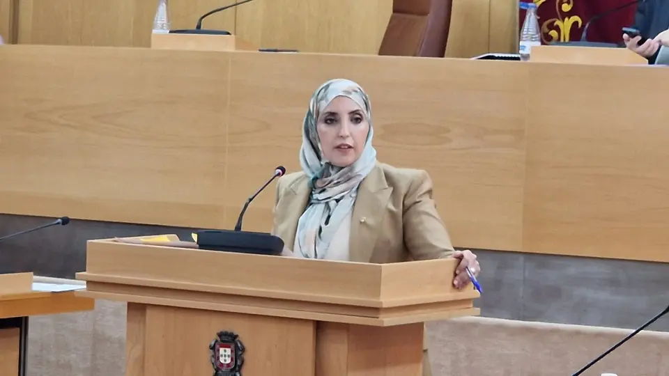 Fatima Hamed durante una intervenci&oacute;n / Archivo