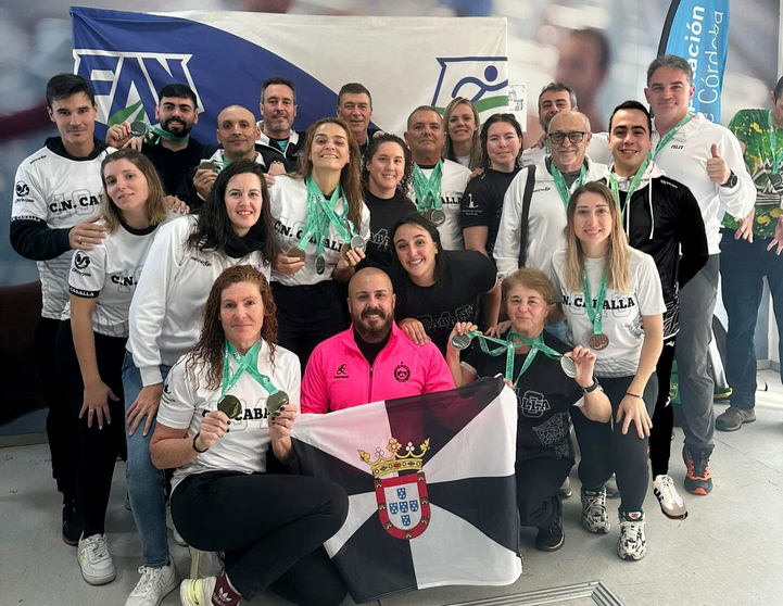 La Nataci&oacute;n caballa se vuelve del Campeonato M&aacute;ster de Andaluc&iacute;a con 24 medallas 