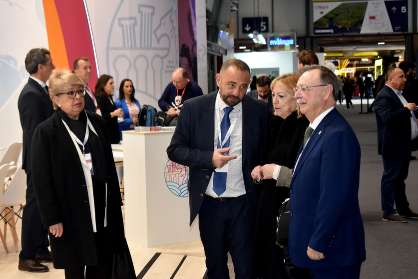 El presidente de la Ciudad en FITUR 2025 / Archivo