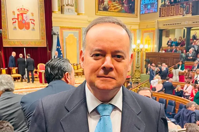 Javier Cerlaya en el Congreso / Archivo