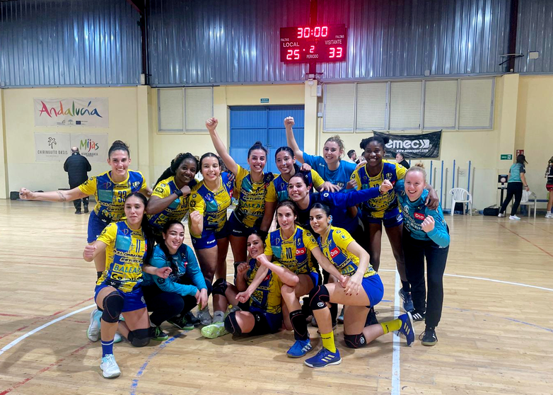 Gran triunfo del Balonmano Estudiantes en Mijas