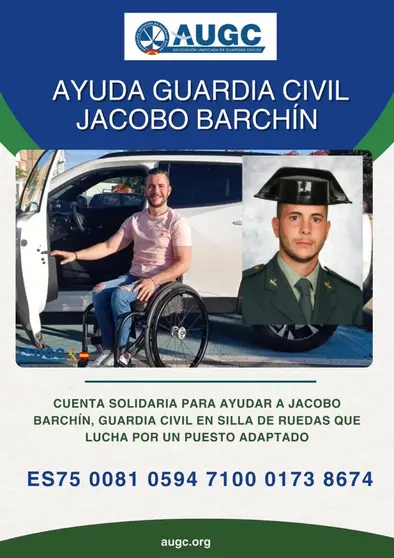 Campa&ntilde;a de la AUGC en apoyo a Jacobo Barch&iacute;n