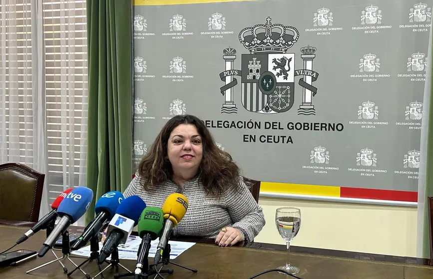  Cristina P&eacute;rez, delegada del Gobierno, comparece ante los medios / E.A. 
