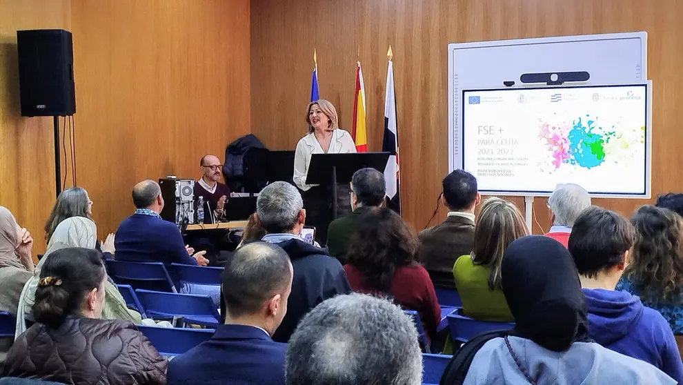  Presentaci&oacute;n del Programa del Fondo Social Europeo Plus (FSE+) en Ceuta 