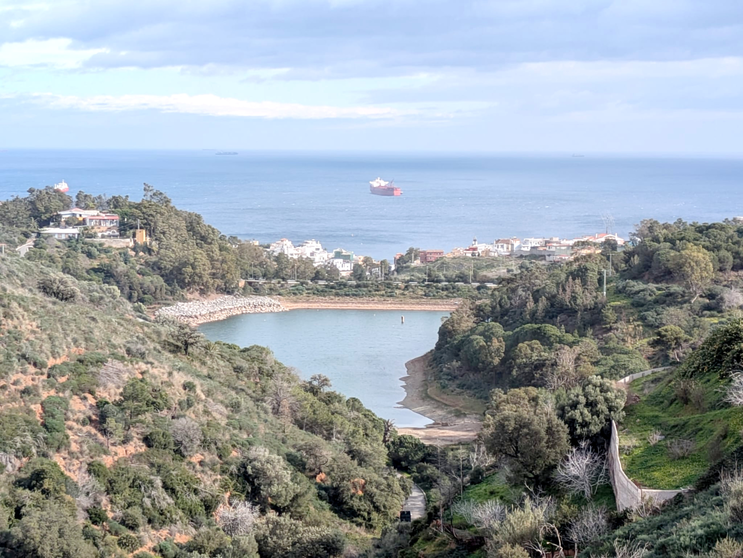 Vista del pantano desde el Serrallo 