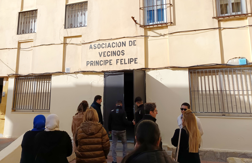 El Gobierno inicia en el Pr&iacute;ncipe Felipe una ronda de visitas a las barriadas 