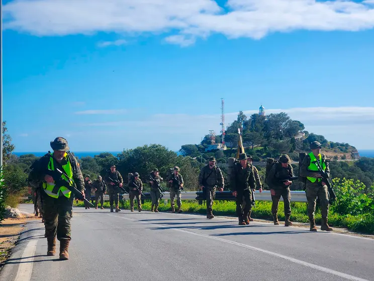 Despliegue del Grupo T&aacute;ctico Ceuta