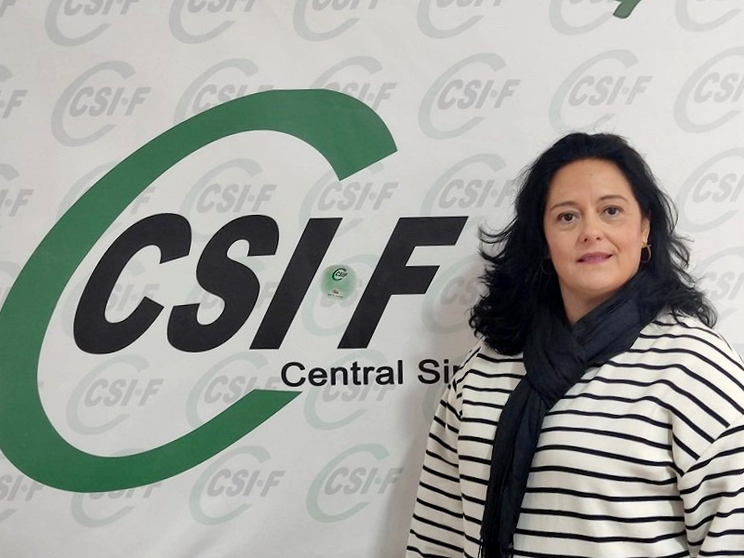 Gema Jim&eacute;nez, presidenta del Sector de Empresa P&uacute;blica Estatal de CSIF en Ceuta / Archivo