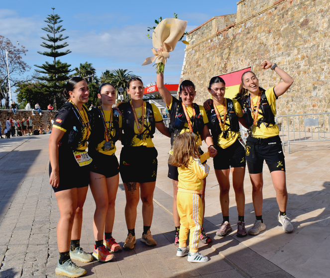El equipo femenino del Tercio Duque de Alba debuta con un bronce en la Cuna de la Legi&oacute;n  (5)