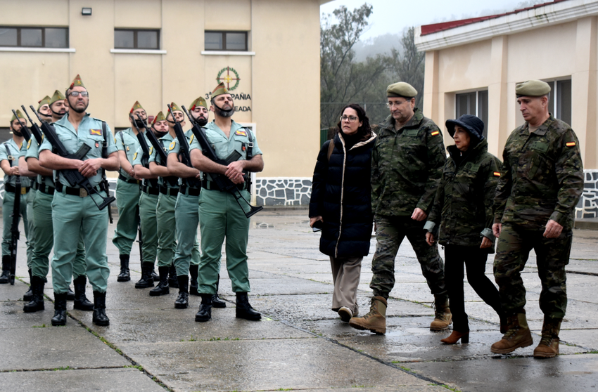 Visita de la ministra de Defensa a Ceuta 
