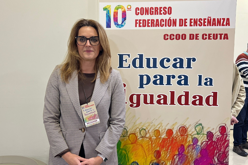 Lorena D&iacute;az, Secretaria General de la Federaci&oacute;n de Ense&ntilde;anza de Comisiones Obreras / Daniel Hern&aacute;ndez