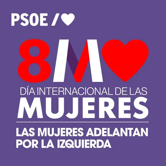 PSOE. D&iacute;a Internacional de las Mujeres
