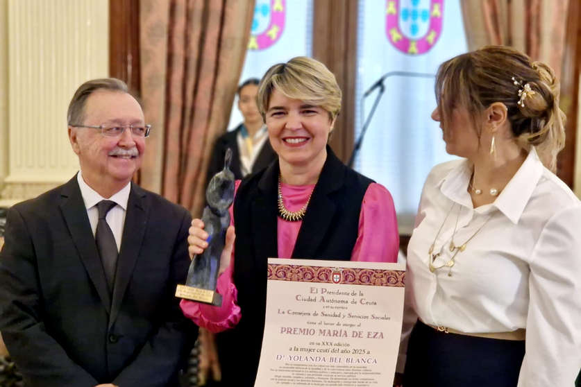 Yolanda Bel, galardonada con el Premio Mar&iacute;a de Eza 2025 / Laura Ortiz
