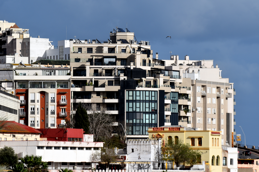 Viviendas del centro de la Ciudad Aut&oacute;noma de Ceuta / Archivo