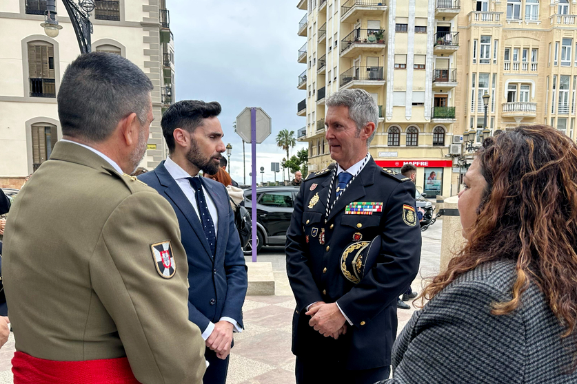 El Jefe Superior de la Polic&iacute;a Nacional junto al secretario de Estado de Seguridad / Mohammed Ettouileb
