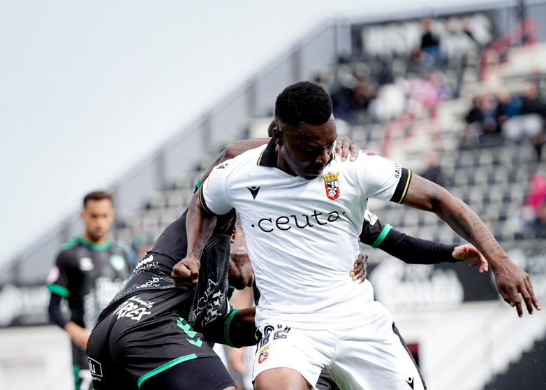 Kon&eacute; durante el encuentro ante el Antquera CF