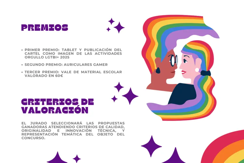 Concurso para elegir el cartel oficial del Orgullo LGTBI+ 2025