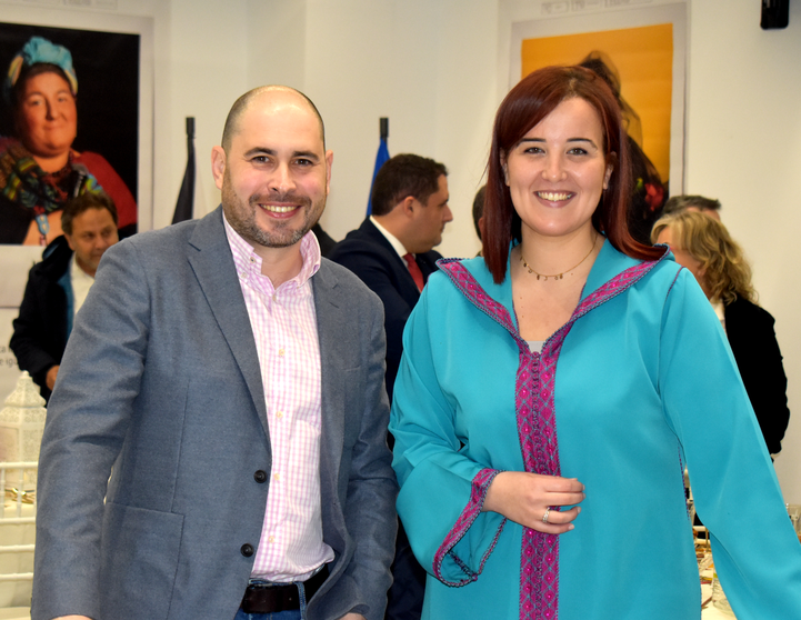 Miguel &Aacute;ngel P&eacute;rez Triano y Mayda Daoud, PSOE / Archivo