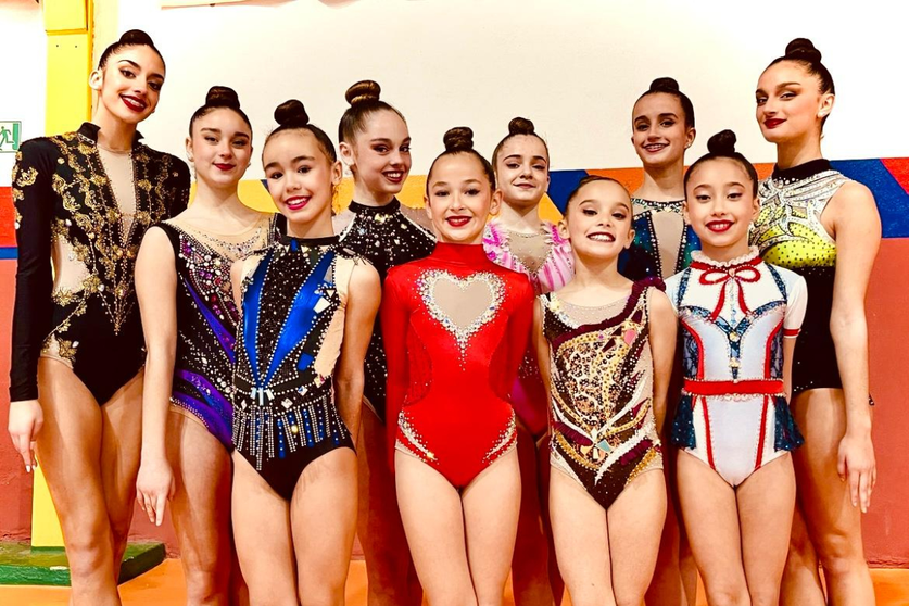 Fin de semana de &eacute;xitos para las gimnastas ceuties