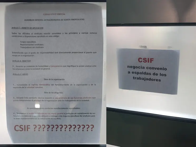 CCOO CSIF