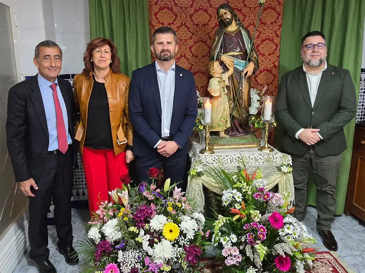 La Casa de Ceuta en Melilla acude  a la celebraci&oacute;n de San Jos&eacute;