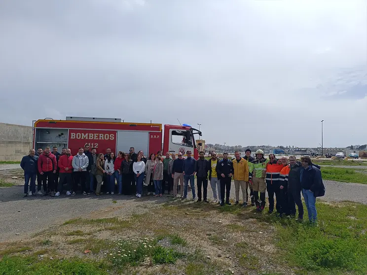 Simulacro de emergencias en el Puerto