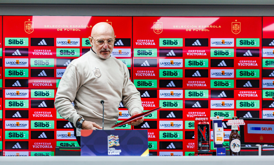 Luis de la Fuente, seleccionador nacional 
