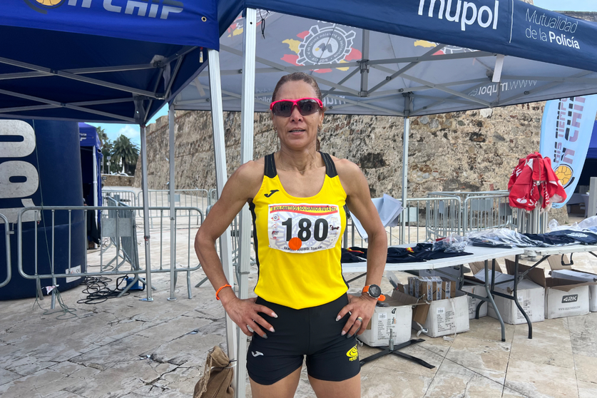 Samira Mhamdi, primer puesto femenino en la Ruta 091 / Alma Palomino