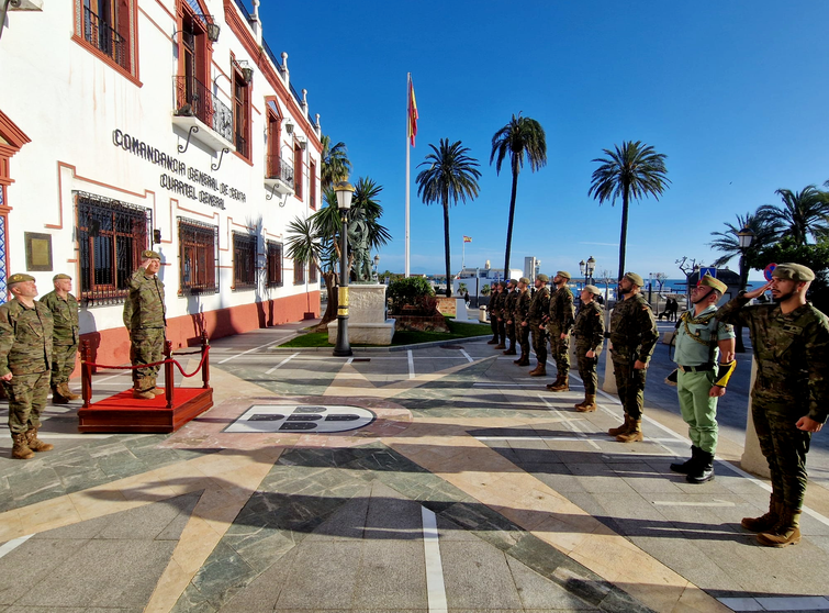 El nuevo comandante general de Ceuta realiza su presentaci&oacute;n en el Cuartel General 