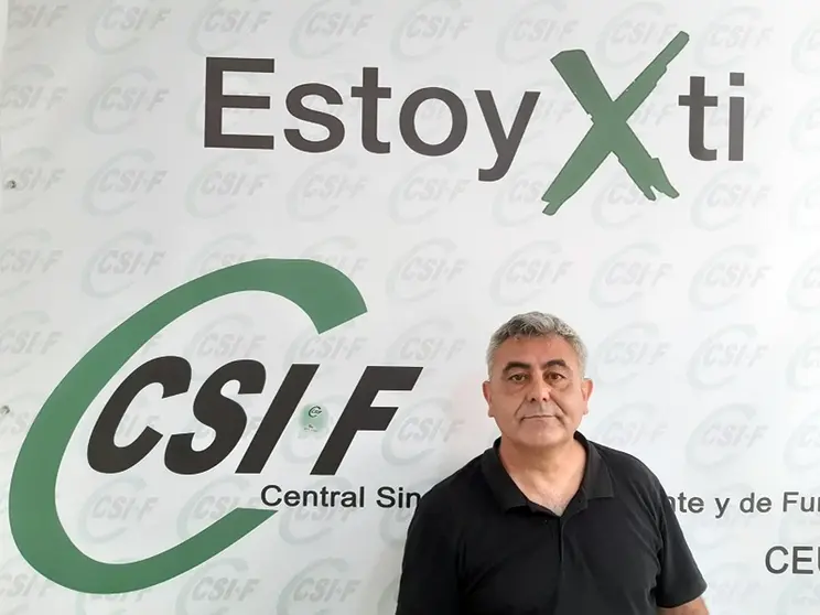 Jos&eacute; Mar&iacute;a Tapia, responsable del sector AGE de CSIF / Archivo