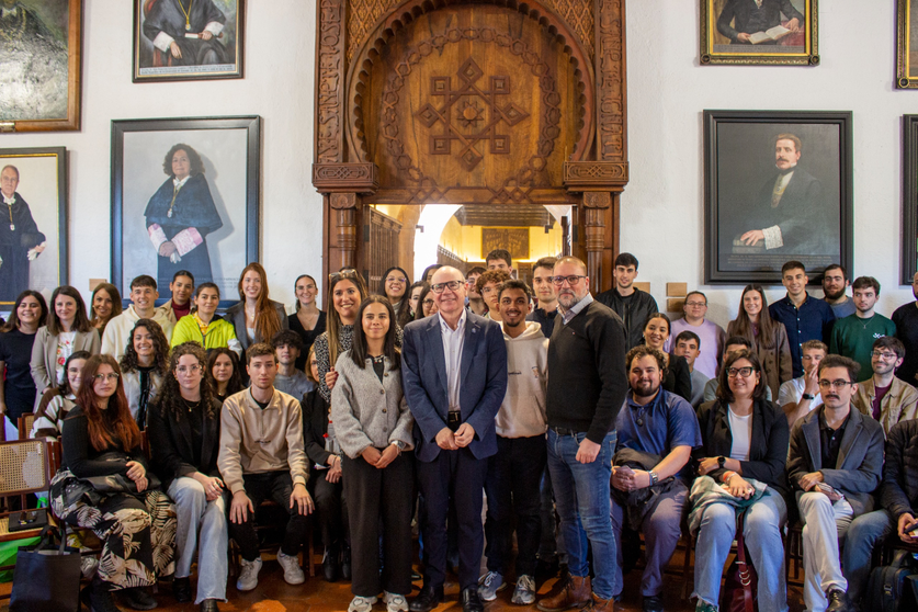 El rector de la UGR y el estudiantado de Ceuta, Melilla y Granada / Cedida