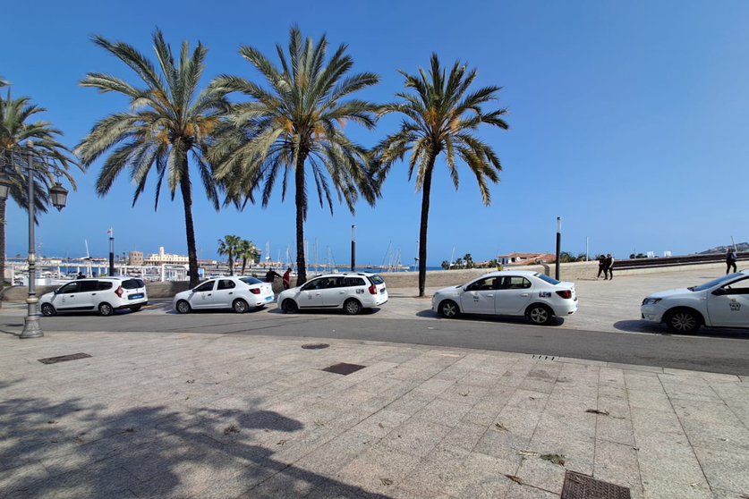 Taxis Paseo de las Palmeras / C&eacute;sar Mart&iacute;n