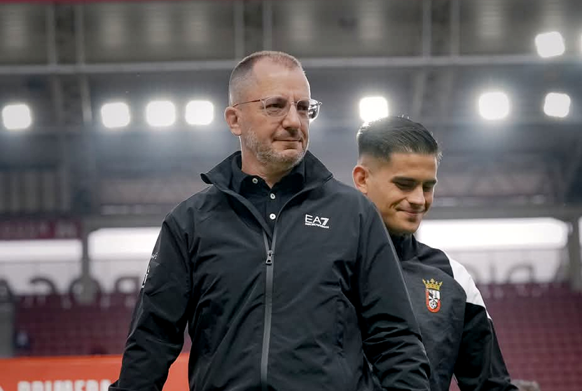 Jos&eacute; Juan Romero en la Nueva Condomina