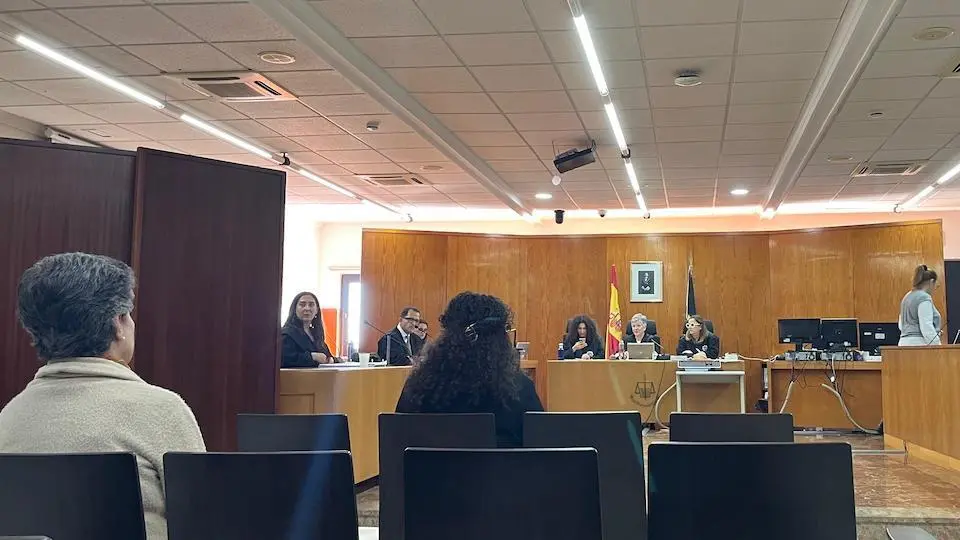  Un momento de la vista por el crimen de Parques de Ceuta. 